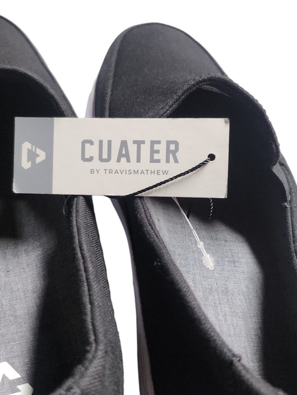 Mens Cuater by TravisMathew slip-on casual shoes. Black Size 12 - Picture 12 of 13